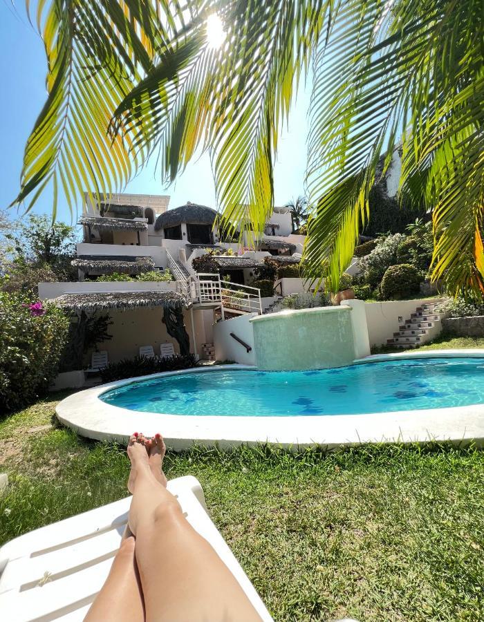 Agua Azul La Villa Santa Cruz Huatulco Bagian luar foto