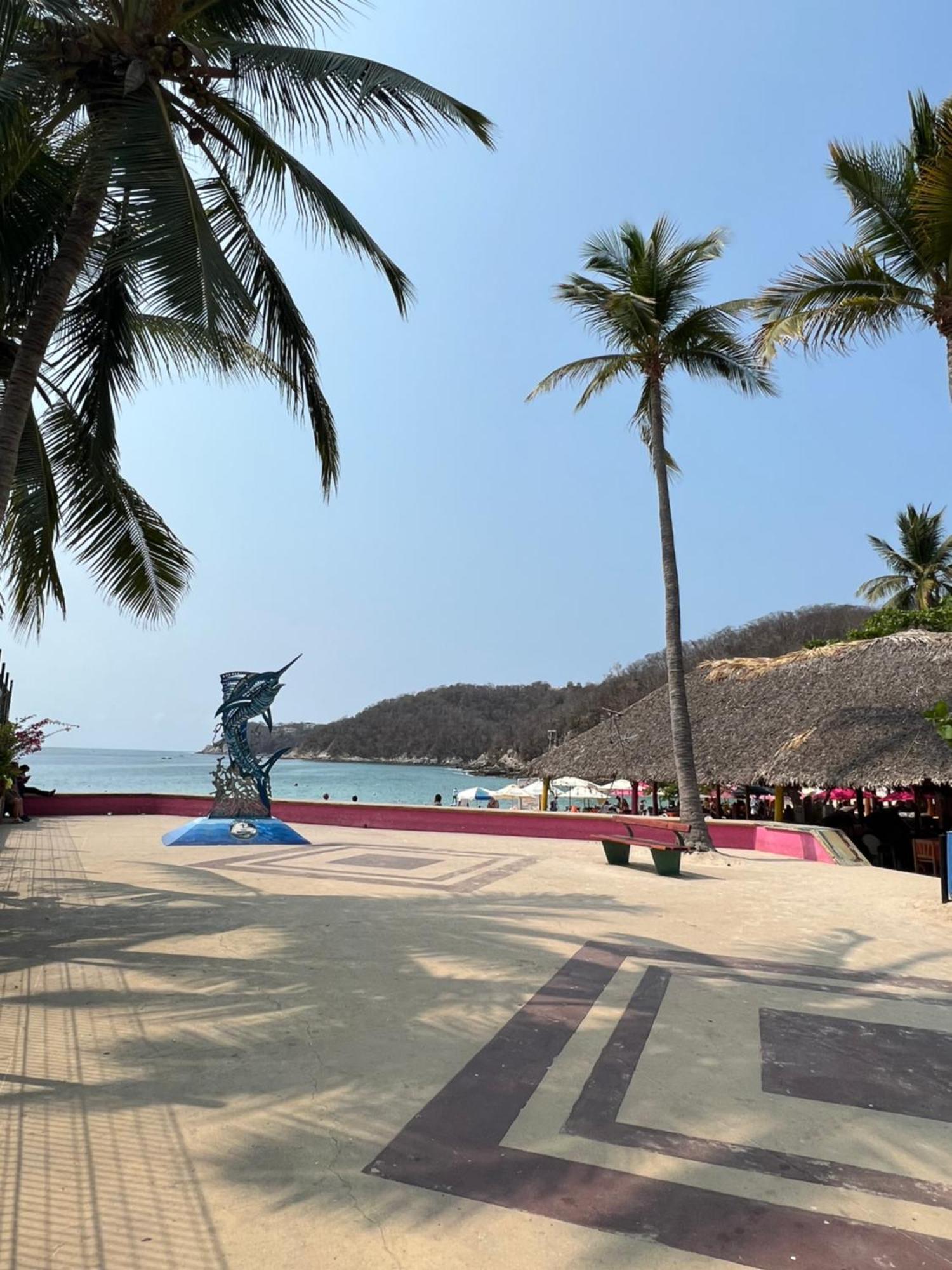 Agua Azul La Villa Santa Cruz Huatulco Bagian luar foto