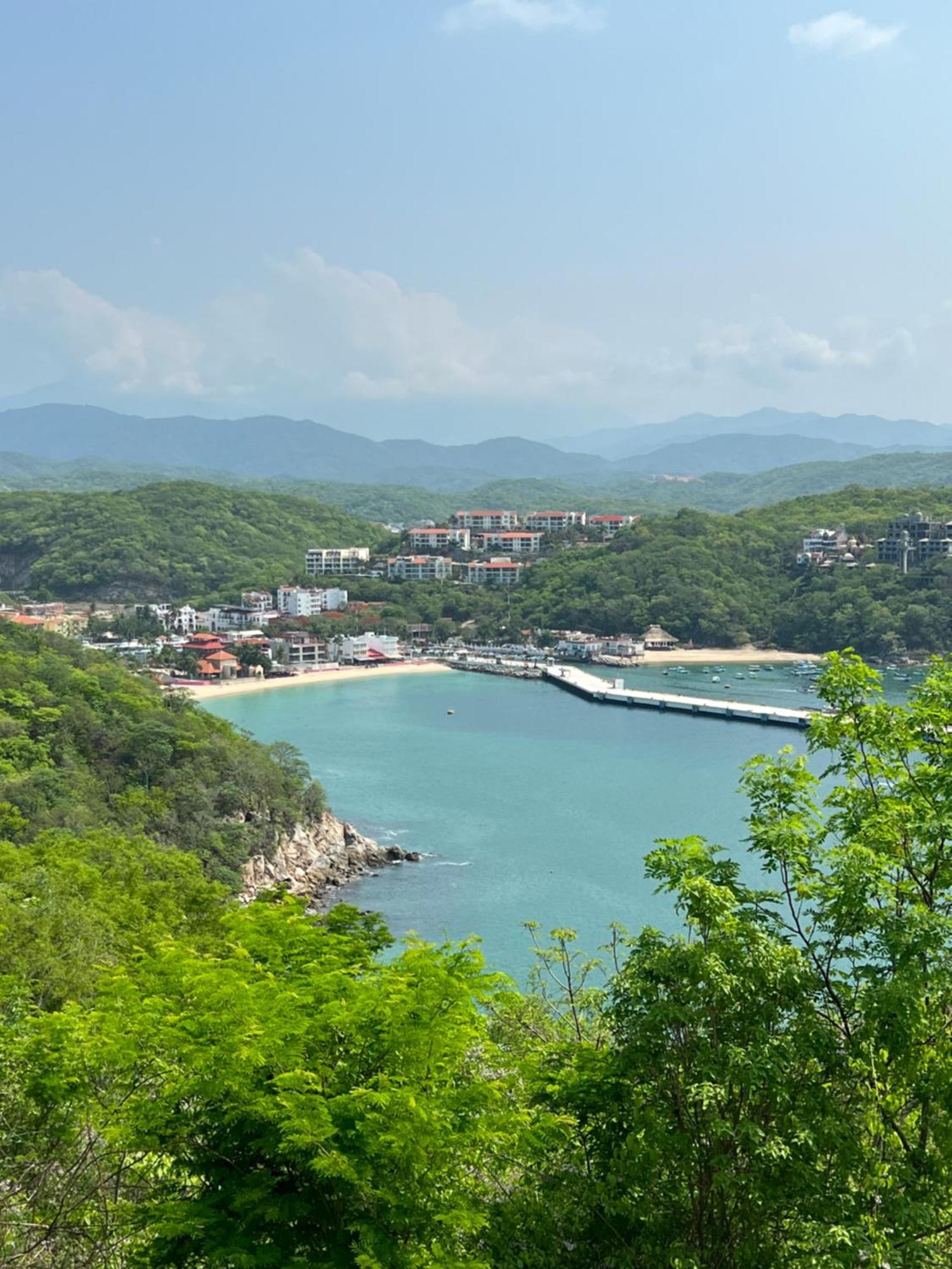 Agua Azul La Villa Santa Cruz Huatulco Bagian luar foto