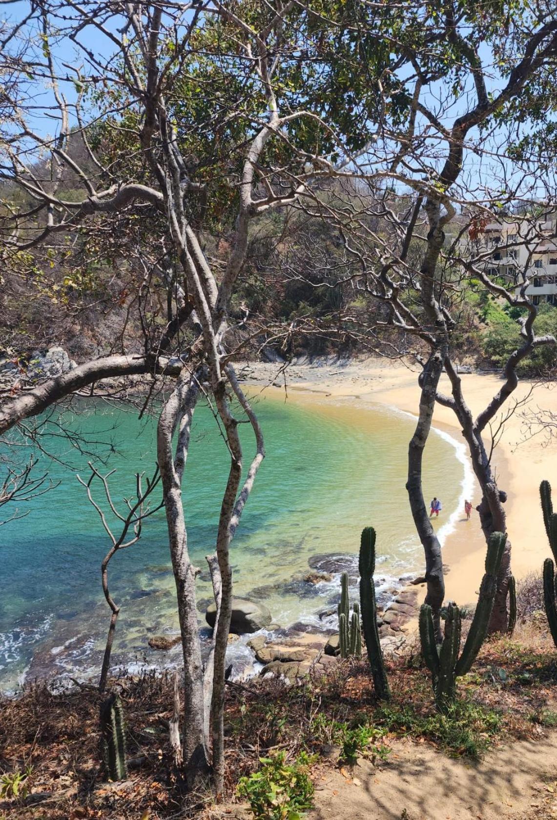 Agua Azul La Villa Santa Cruz Huatulco Bagian luar foto