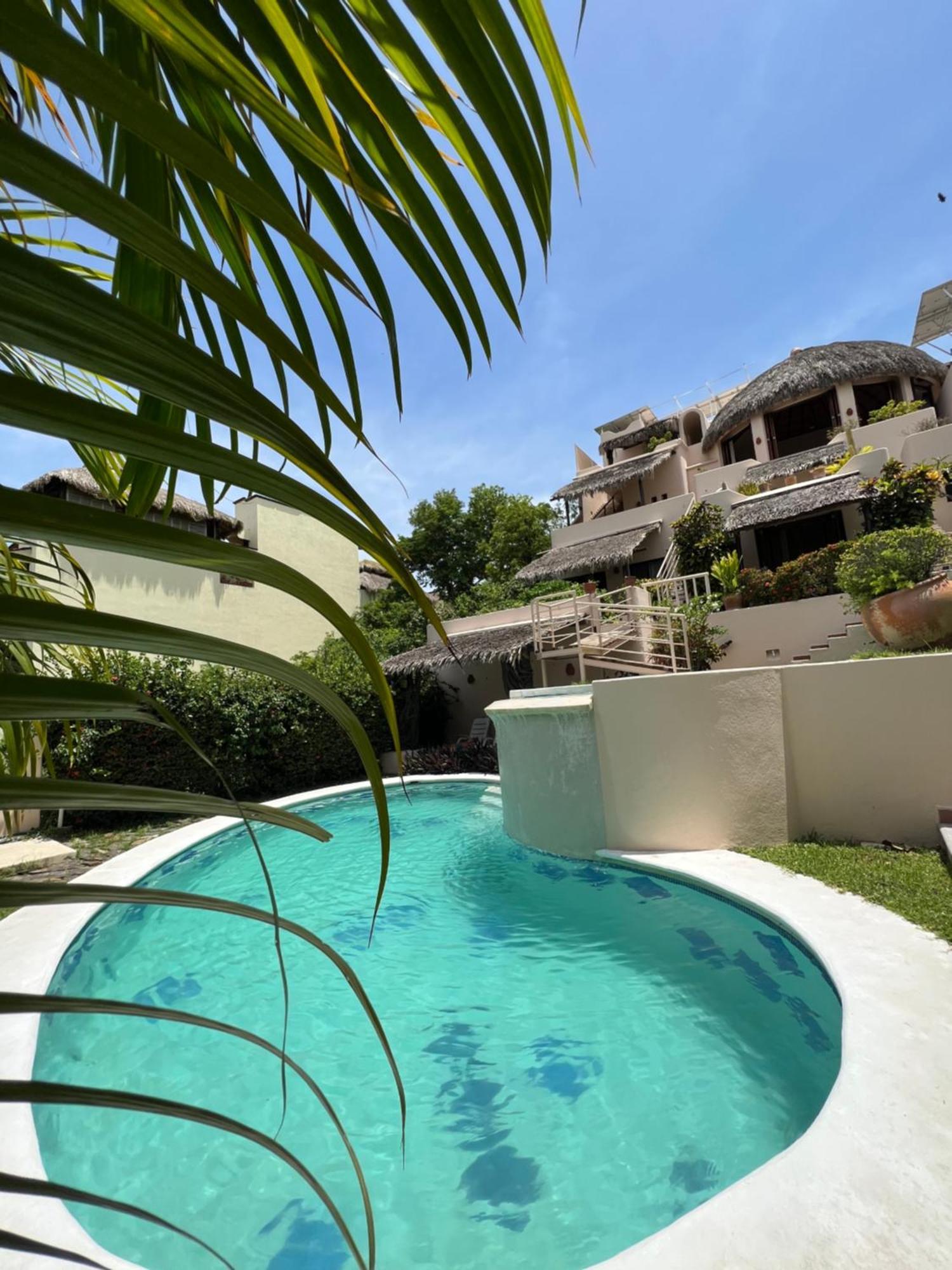 Agua Azul La Villa Santa Cruz Huatulco Bagian luar foto
