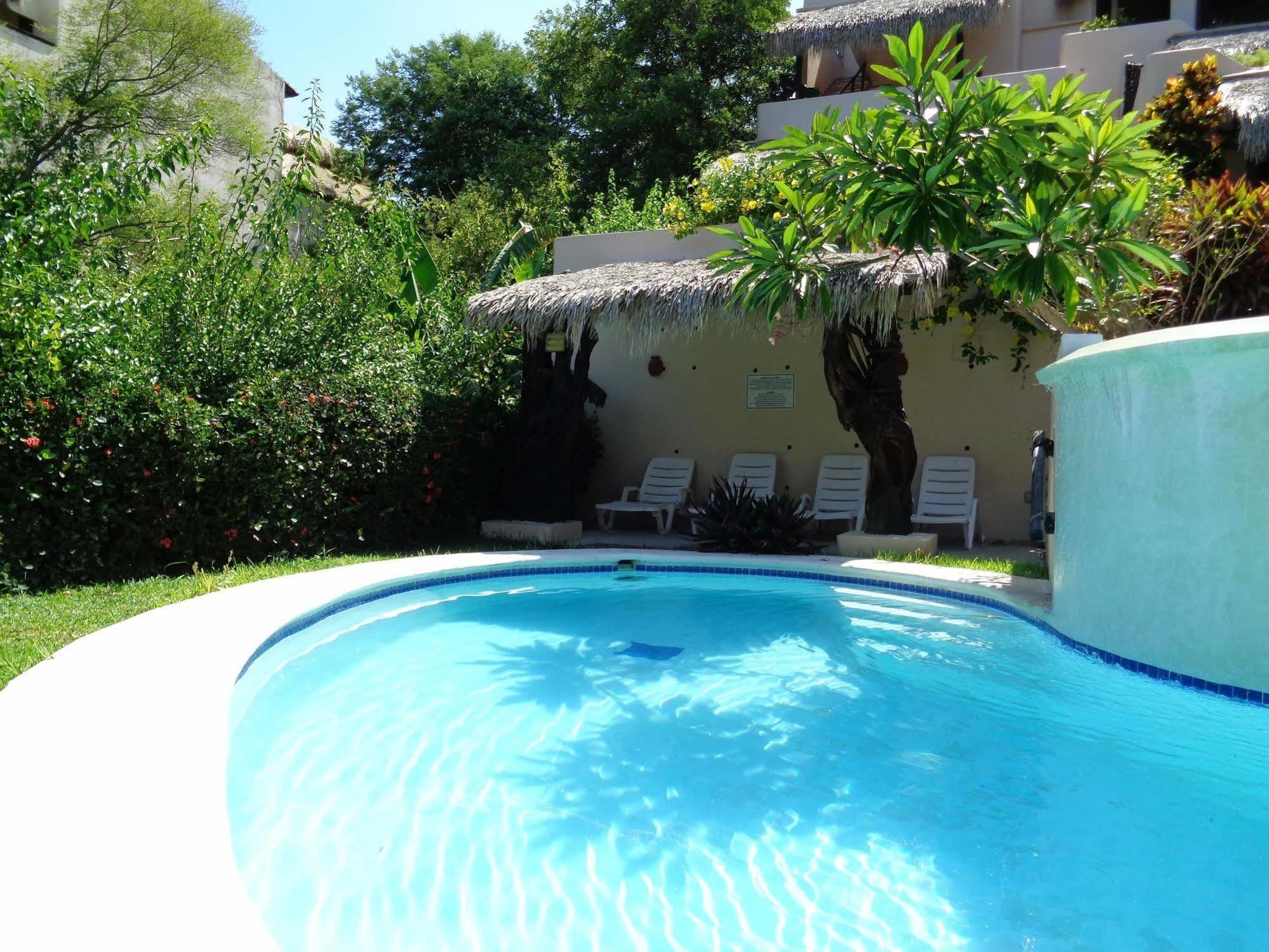 Agua Azul La Villa Santa Cruz Huatulco Bagian luar foto